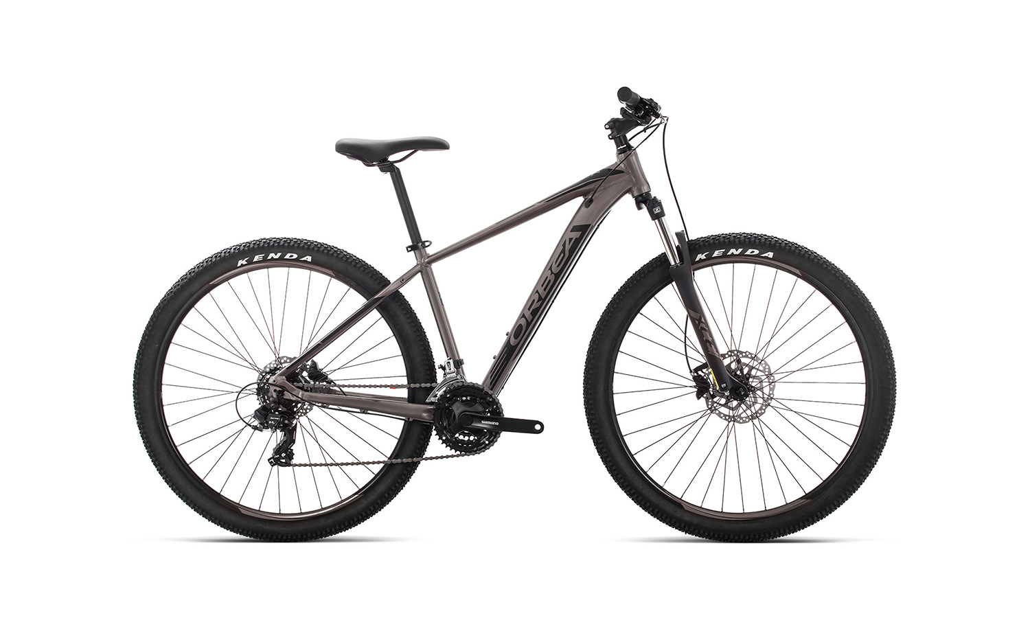 Фотографія Велосипед Orbea MX 27 60 (2019) 2019 Сіро-чорний